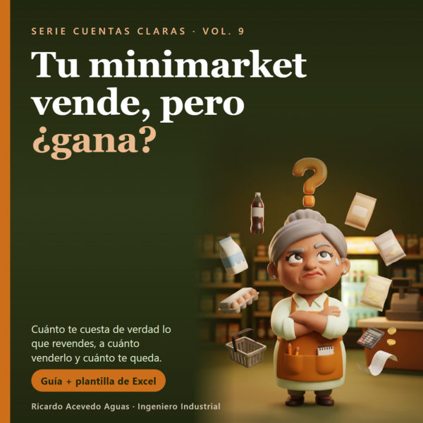 Portada del Vol. 9: Tu minimarket vende, pero ¿gana?